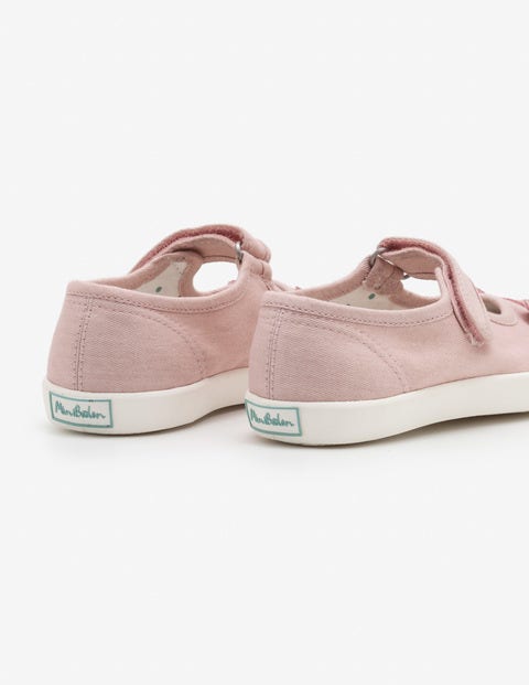 Canvas Mary Janes - Vintage Pink Canvas Mary Janes - Vintage Pink