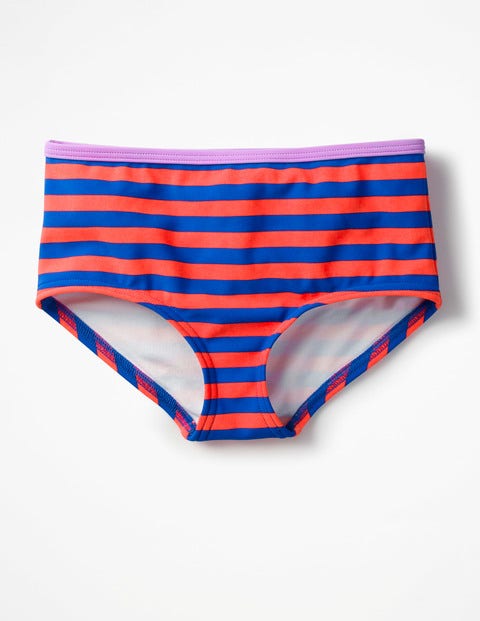 Swim Shorts - Blue/Neon Grapefruit Orange Swim Shorts - Blue/Neon Grapefruit Orange