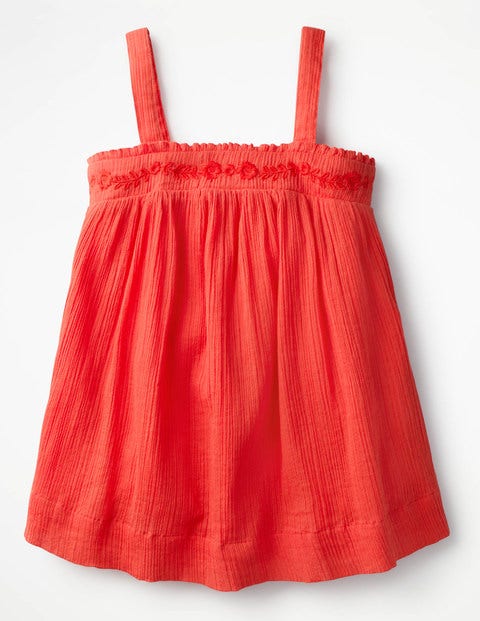 Floaty Strappy Top - Melon Crush Orange Floaty Strappy Top - Melon Crush Orange