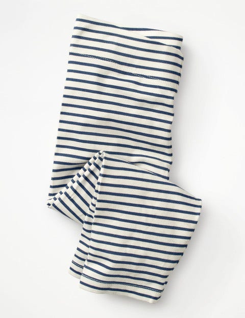 Cropped Leggings - School Navy/Ecru Cropped Leggings - School Navy/Ecru