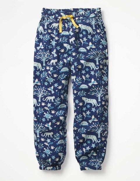 Relaxed Woven Pants - Starboard Blue Island Batik Relaxed Woven Pants - Starboard Blue Island Batik