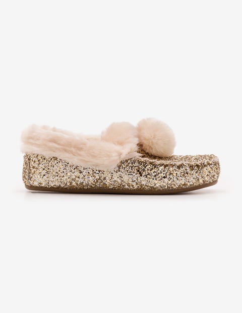 Glitter Slippers - Silver/Gold Glitter Slippers - Silver/Gold
