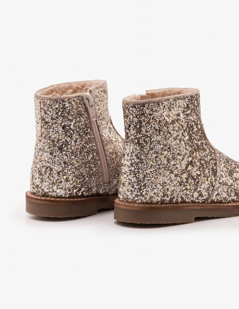 Bottes Pailletées - Argent/or Bottes Pailletées - Argent/or