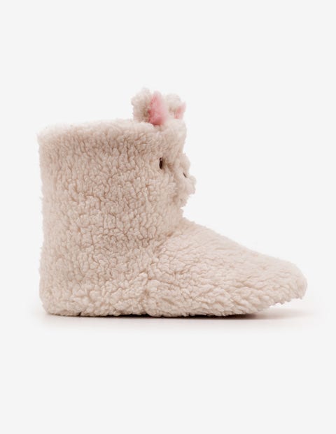 Lama-Schlupfstiefel - Ecru Lama-Schlupfstiefel - Ecru