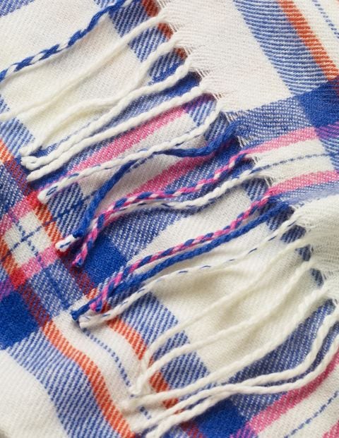 Woven Scarf - Cobalt Blue Woven Scarf - Cobalt Blue