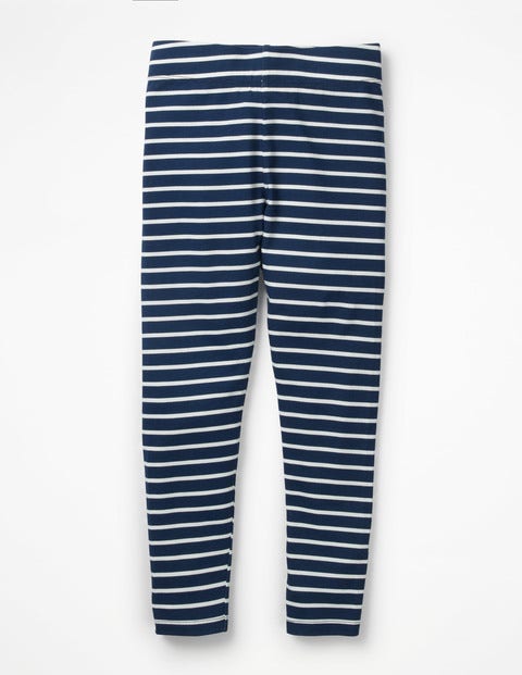 Fun Leggings - School Navy/Ecru Fun Leggings - School Navy/Ecru