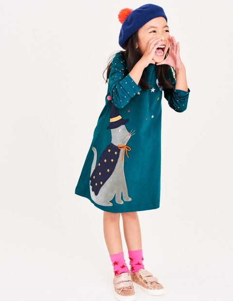 Pet Appliqué Dress - Drummer Blue Cat Pet Appliqué Dress - Drummer Blue Cat