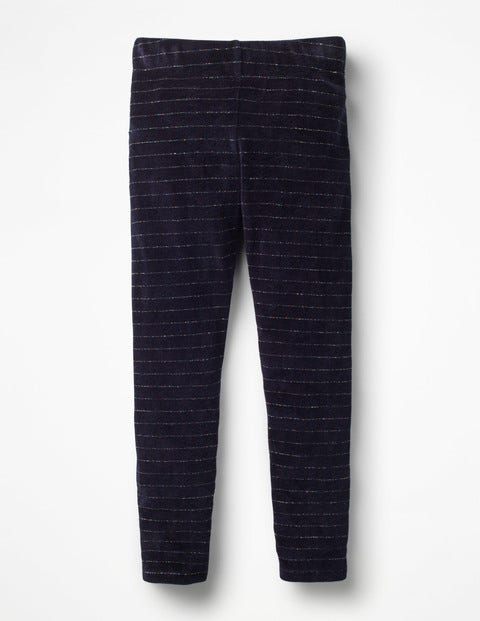 Embellished Velvet Leggings - Midnight/Multi Glitter Lurex Embellished Velvet Leggings - Midnight/Multi Glitter Lurex