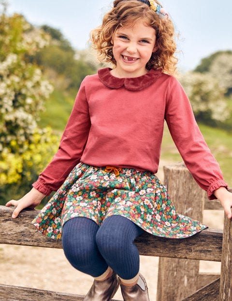 Detailed Collar Top - Rosette Pink Velvet Collar Detailed Collar Top - Rosette Pink Velvet Collar