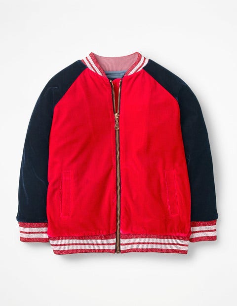 Velvet Bomber Jacket - Midnight Blue Velvet Bomber Jacket - Midnight Blue