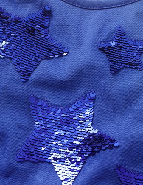 Sequin Star Raglan T-Shirt - Cobalt Blue Sequin Star Raglan T-Shirt - Cobalt Blue