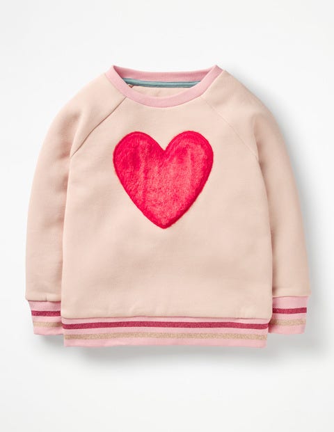 Fluffy Graphic Sweatshirt - Tutu Pink Heart Fluffy Graphic Sweatshirt - Tutu Pink Heart
