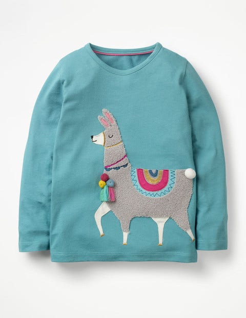 Party Animals T-Shirt - Delphinium Blue Llama Party Animals T-Shirt - Delphinium Blue Llama