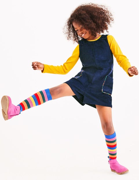 Chunky Cord Romper - School Navy Chunky Cord Romper - School Navy