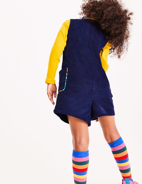 Chunky Cord Romper - School Navy Chunky Cord Romper - School Navy