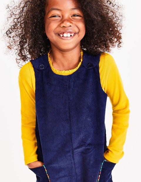 Chunky Cord Romper - School Navy Chunky Cord Romper - School Navy