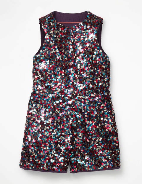 Sequin Playsuit - Multi Sequins Sequin Playsuit - Multi Sequins