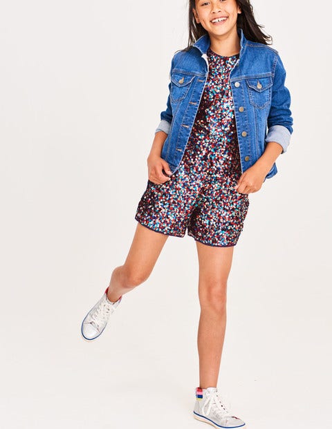 Sequin Playsuit - Multi Sequins Sequin Playsuit - Multi Sequins