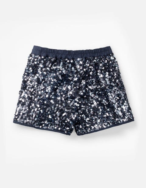 Sequin Shorts - Silver Sequin Shorts - Silver