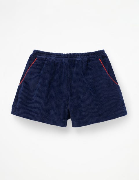 Chunky Cord Shorts - Navy Chunky Cord Shorts - Navy