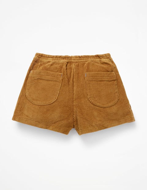 Chunky Cord Shorts - Golden Glow Yellow Chunky Cord Shorts - Golden Glow Yellow