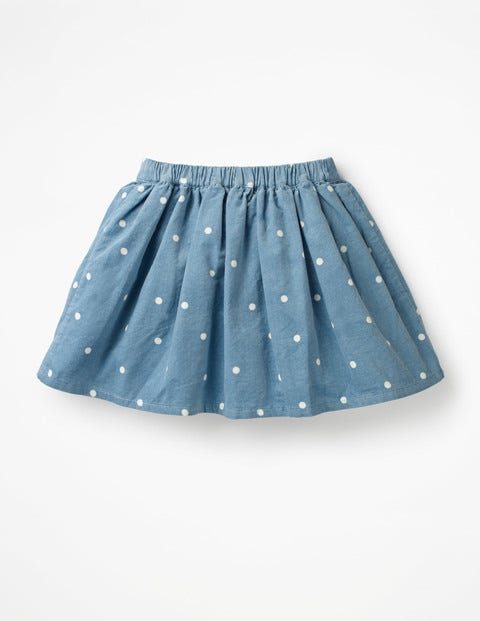 Fun Pocket Skirt - Boathouse Blue Jolly Snowmen Fun Pocket Skirt - Boathouse Blue Jolly Snowmen