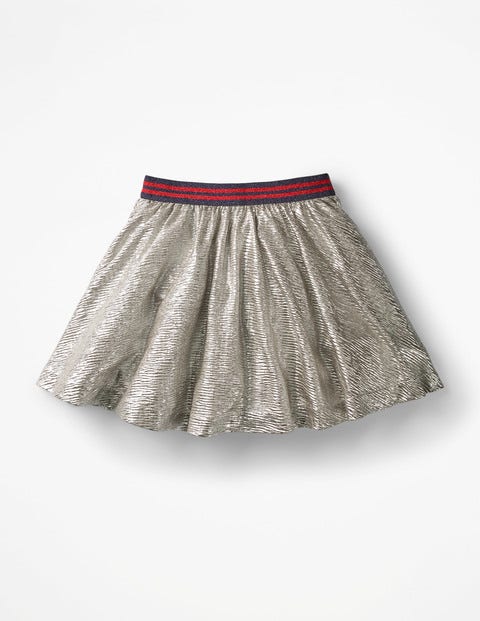 Party Skirt - Metallic Silver Party Skirt - Metallic Silver