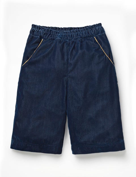 Velvet Culottes - Navy Velvet Culottes - Navy