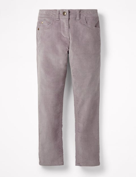 Velvet Party Trousers - Lavender Grey Velvet Party Trousers - Lavender Grey