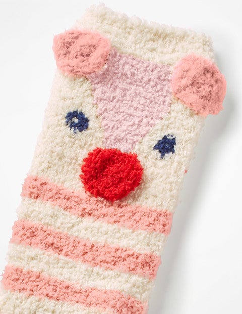 2 Pack Fluffy Socks - Polish Red 2 Pack Fluffy Socks - Polish Red
