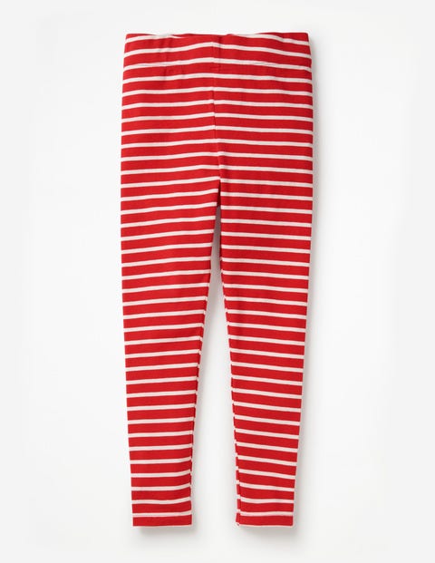 Fun Leggings - Polish Red/Ecru Fun Leggings - Polish Red/Ecru