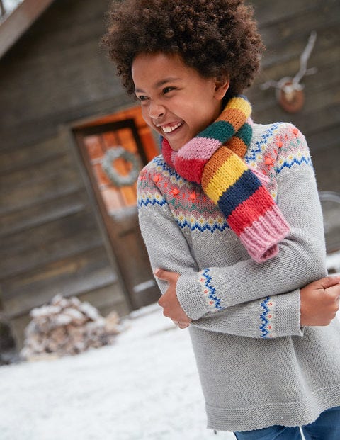 Fair Isle Jumper - Rainbow Fair Isle Fair Isle Jumper - Rainbow Fair Isle
