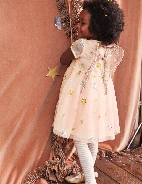 Sequin Star Tulle Dress - Tutu Pink/Stars Sequin Star Tulle Dress - Tutu Pink/Stars