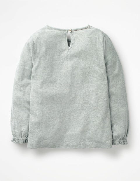 Twinkly Jersey Top - Grey Marl Twinkly Jersey Top - Grey Marl
