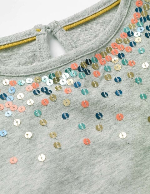 Twinkly Jersey Top - Grey Marl Twinkly Jersey Top - Grey Marl