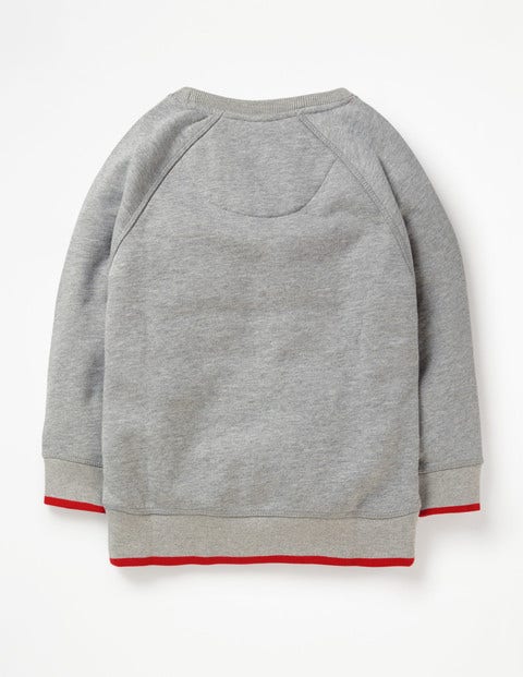 Festive Fun Sweatshirt - Grey Marl Hats Festive Fun Sweatshirt - Grey Marl Hats