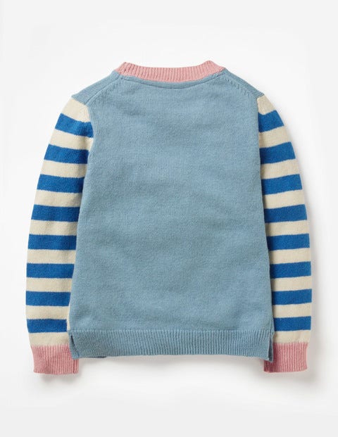 Festive Friends Jumper - Boathouse Blue Snowman Festive Friends Jumper - Boathouse Blue Snowman