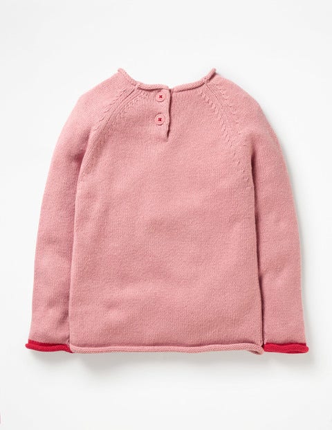 Ho Ho Ho Jumper - Vintage Pink Father Christmas Ho Ho Ho Jumper - Vintage Pink Father Christmas