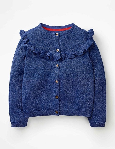 Sparkly Party Cardigan - Cobalt Blue Sparkly Party Cardigan - Cobalt Blue