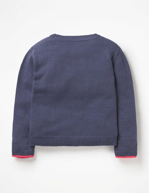 Snowman Jumper - Prussian Blue Snowmen Snowman Jumper - Prussian Blue Snowmen