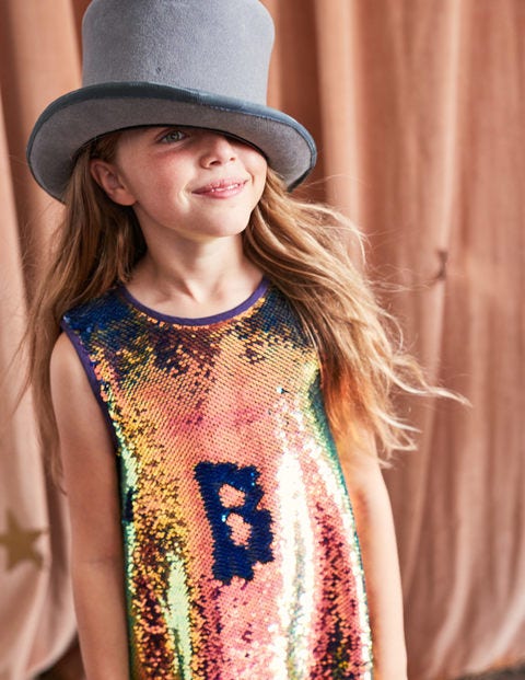 Super Sequin Dress - Iridescent Multi Sequins Super Sequin Dress - Iridescent Multi Sequins