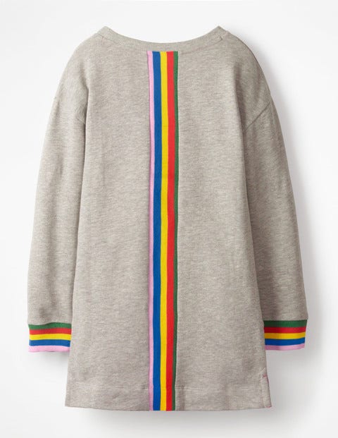 Sweatshirt Dress - Grey Marl Sweatshirt Dress - Grey Marl