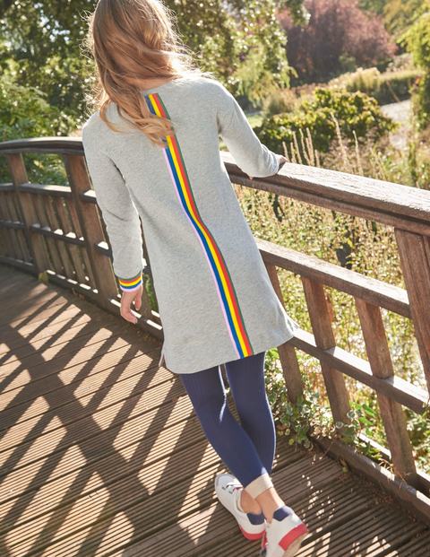 Sweatshirt Dress - Grey Marl Sweatshirt Dress - Grey Marl