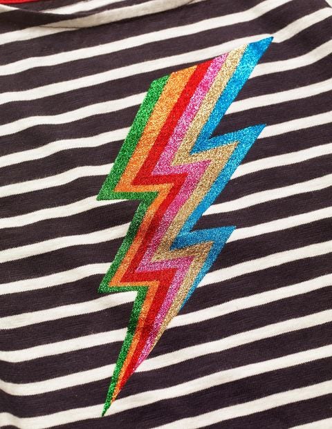 Bold And Bright Breton - Ivory/School Navy Lightning Bold And Bright Breton - Ivory/School Navy Lightning