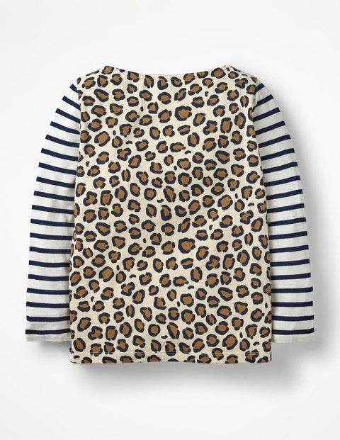 Animal Breton - Ivory/Navy Leopard Animal Breton - Ivory/Navy Leopard