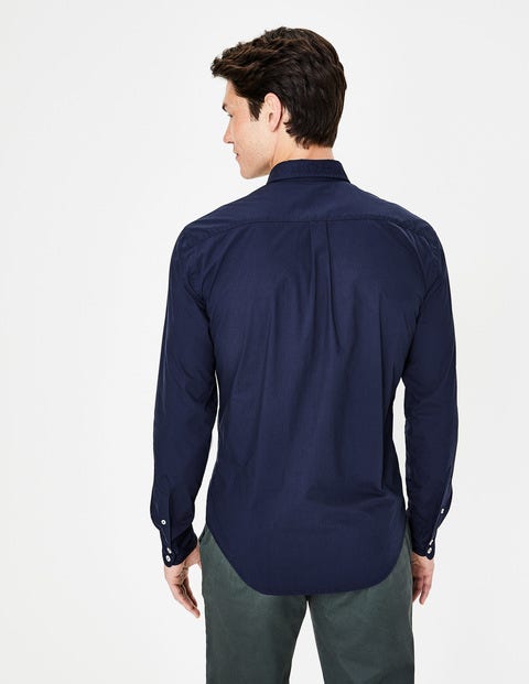 Poplin Shirt - Navy Poplin Shirt - Navy