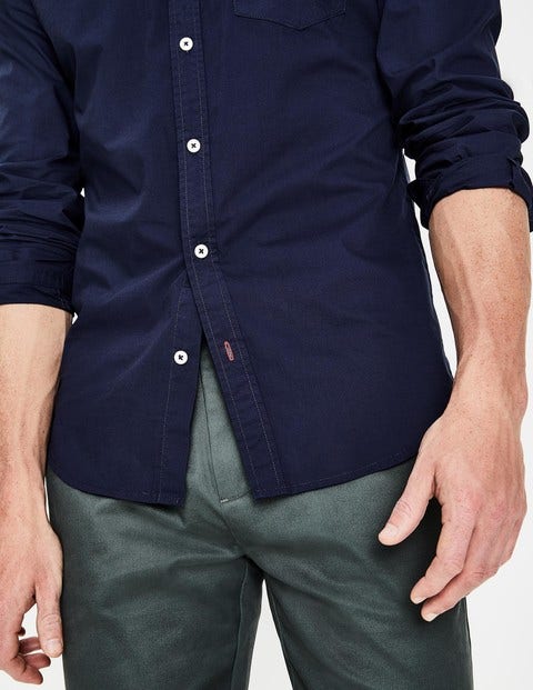 Poplin Shirt - Navy Poplin Shirt - Navy
