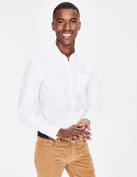 Poplin Shirt - White Poplin Shirt - White