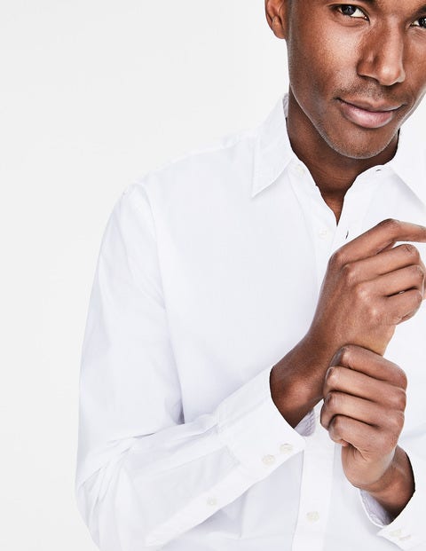 Poplin Shirt - White Poplin Shirt - White