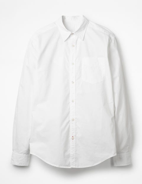 Poplin Shirt - White Poplin Shirt - White